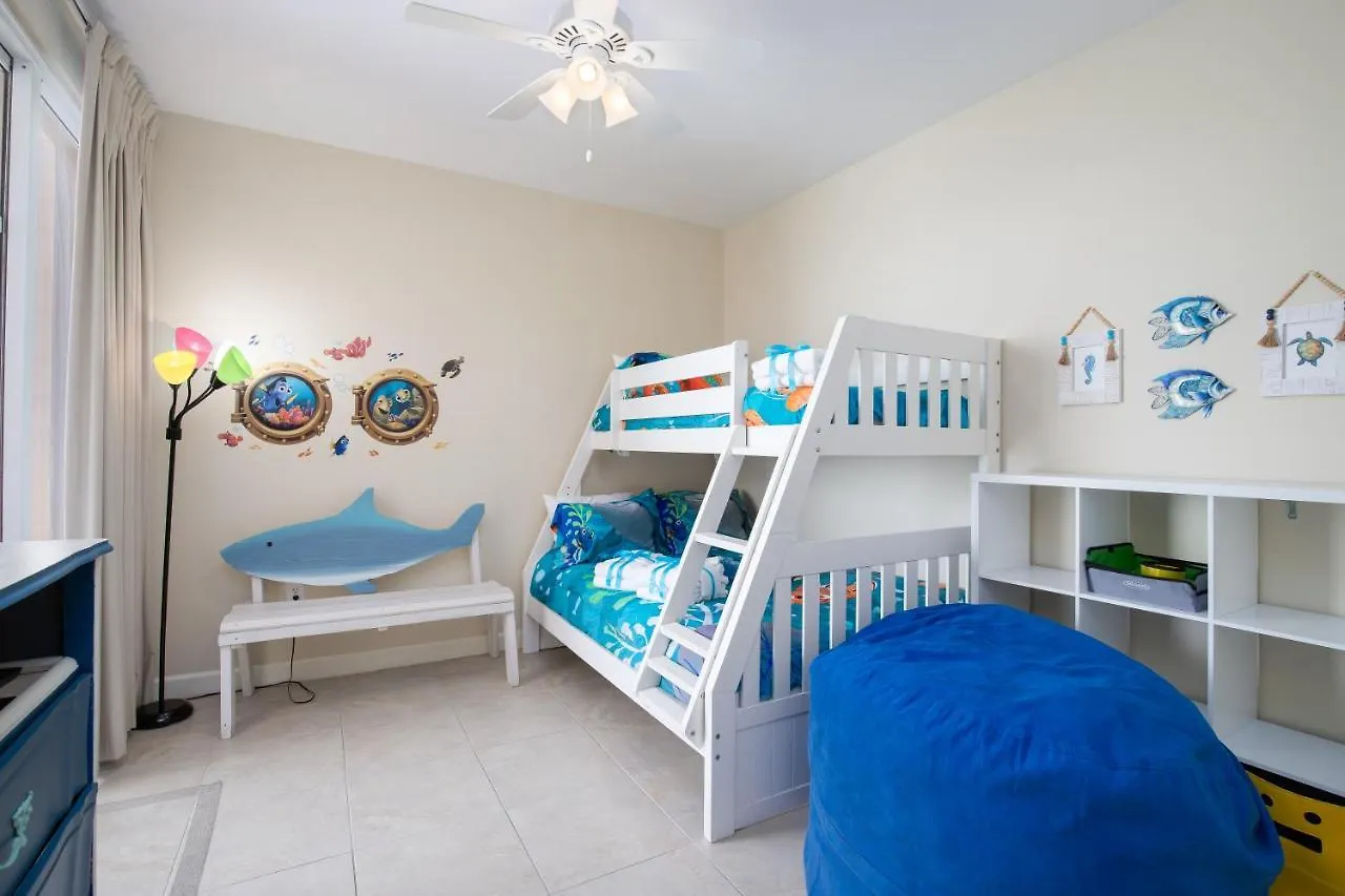 Holiday home Water Park On-Site! 2 Beachfront Master Suites! Corner Balcony Views! Panama City Beach