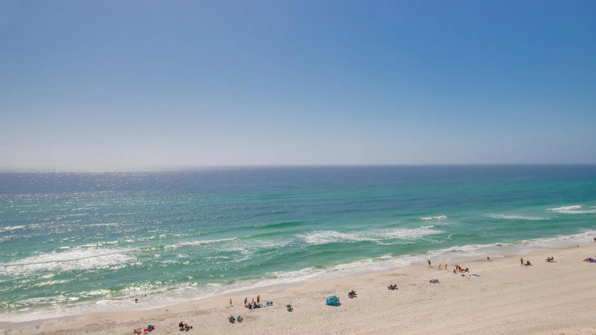 Water Park On-Site! 2 Beachfront Master Suites! Corner Balcony Views! Panama City Beach 0*,