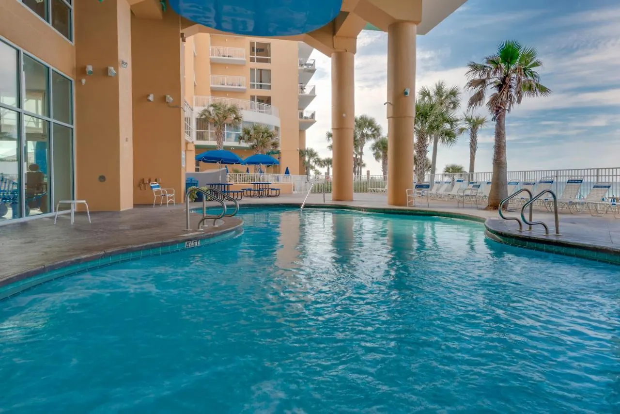 Water Park On-Site! 2 Beachfront Master Suites! Corner Balcony Views! Panama City Beach