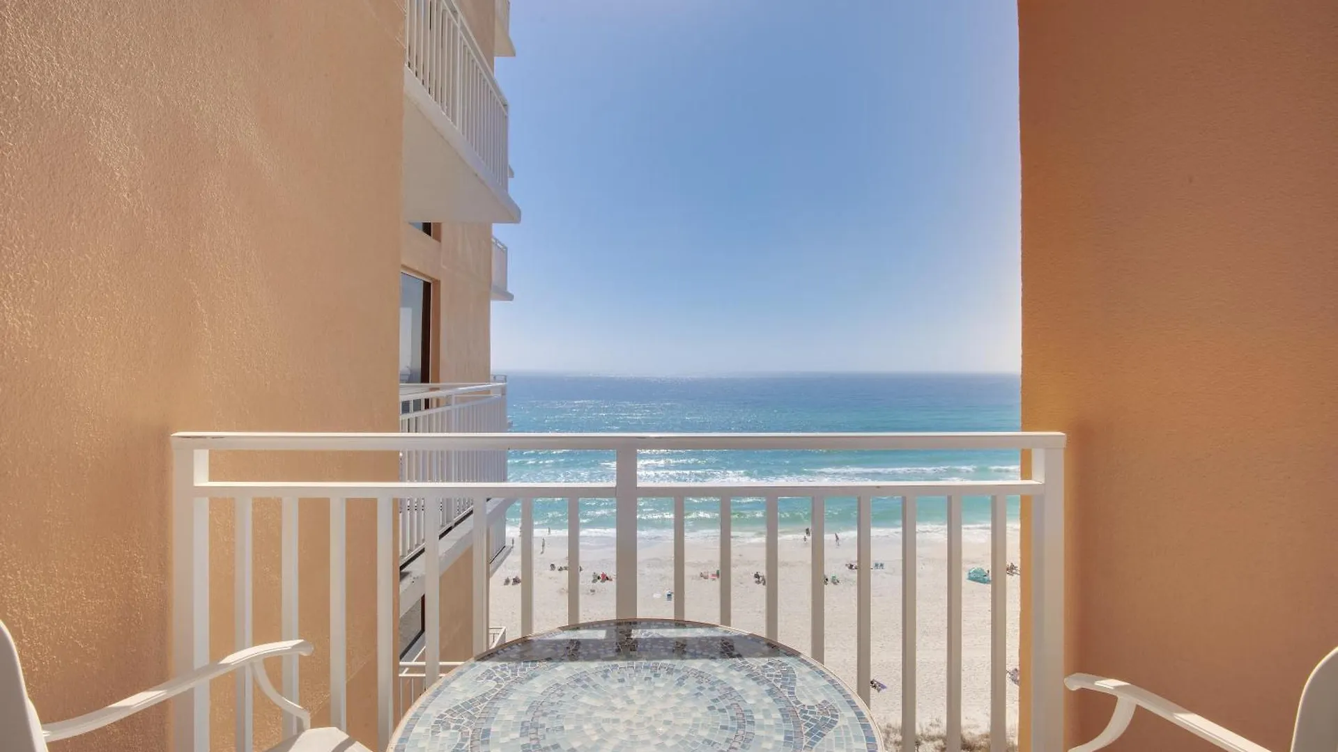 Water Park On-Site! 2 Beachfront Master Suites! Corner Balcony Views! Panama City Beach 0*,