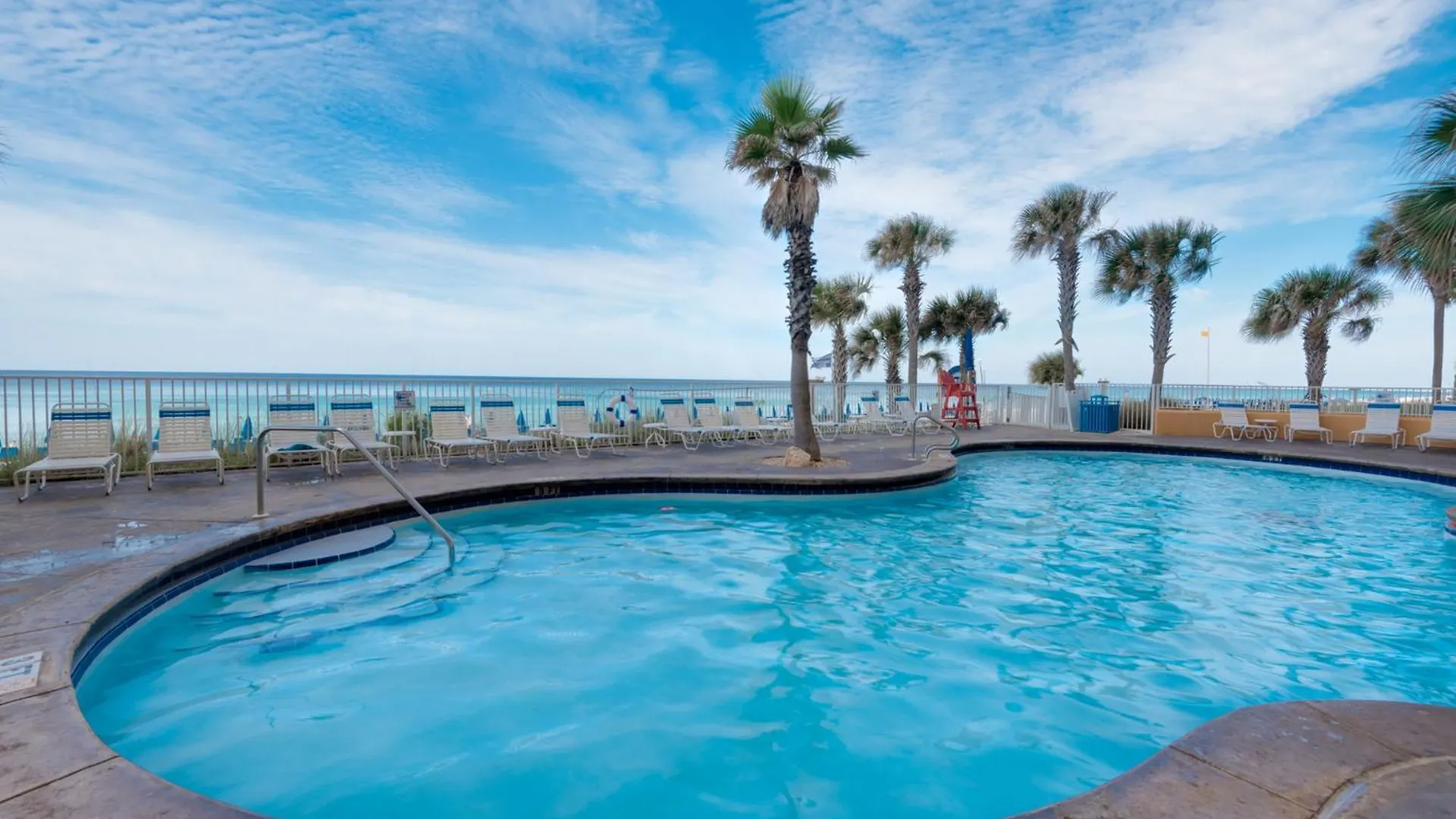 Water Park On-Site! 2 Beachfront Master Suites! Corner Balcony Views! Panama City Beach